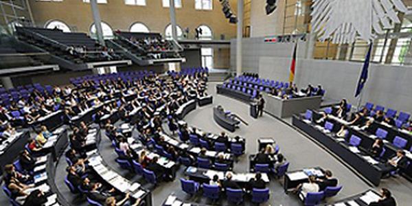 Plenum des Deutschen Bundestages