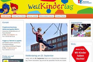 Screenshot der Internetseite