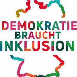 Logo: Demokratie braucht Inklusion