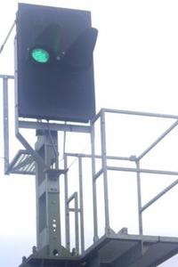 Signal zeigt Grün