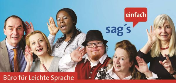 Team von Sag's einfach vom Büro für Leichte Sprache Regensburg