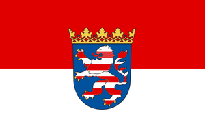 Flagge Bundesland Thüringen