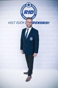 Rolf Allerdissen mit RID Symbol