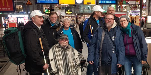 Ankunft am Münchner Hauptbahnhof