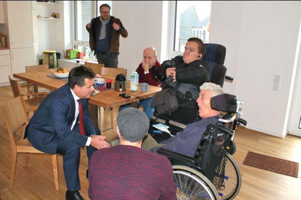 Besuch von Jürgen Dusel im Martinsclub Bremen
