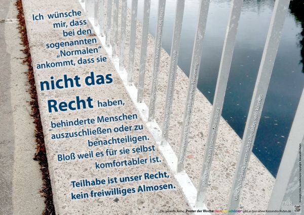 Brücke mit Textaufschrift, die im Beitrag erläutert ist