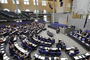 Plenum des Deutschen Bundestages