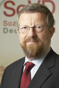 SoVD-Präsident Adolf Baue