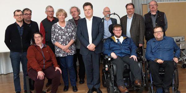 Teilnehmer*innen des Inklusionsbeirates