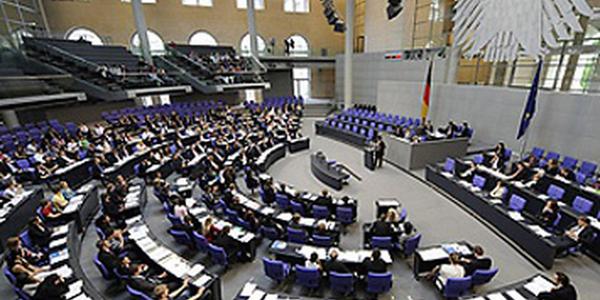 Plenum des Deutschen Bundestages