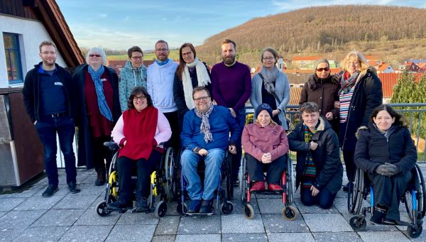 Gruppenbild von der 19. Peer Counseling Weiterbildung