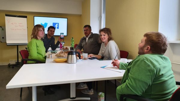 Bild vom ISL-Workshop am 13.3.2020 zu sozialen Medien