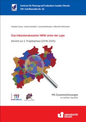 Cover des Projektberichts zum Inklusionskataster NRW