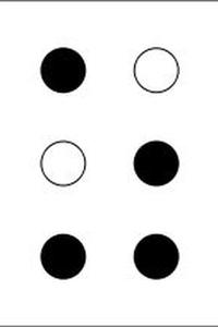 Braillezeichen Z