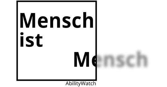 Logo: Mensch ist Mensch
