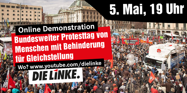 Grafik zeigt Banner zur Online-Demo