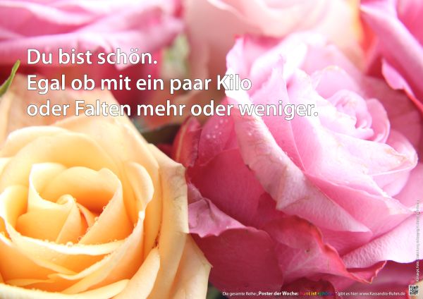 Poster der Woche: Du bist schön
