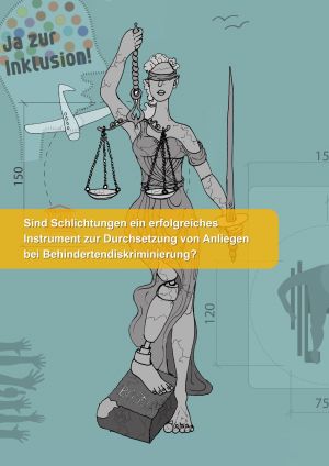 Titelblatt der BIZEPS-Broschüre zur Schlichtung