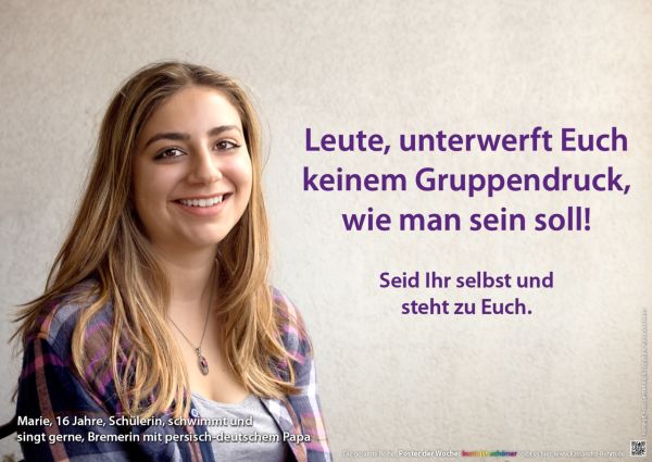 Poster zum Gruppendruck