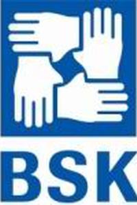 Logo des BSK mit vier Händen
