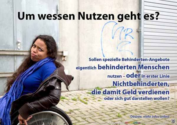 Poster: Um wessen Nutzen geht es?