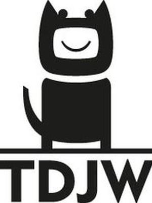 Logo des TDJW - schwarze Katze mit den Buchstaben TDJW darunter