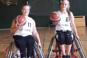 Die beiden 99ers Spielerinnen Martha Schuren und Lisa Bergenthal