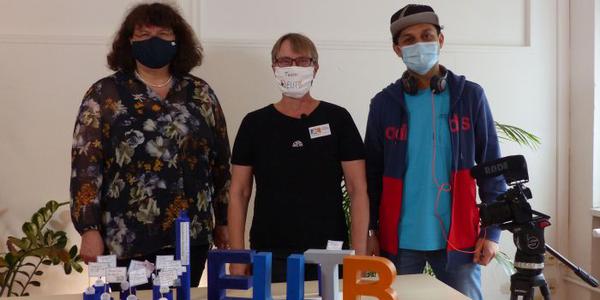 Filmteam von Bundesteilhabegesetz be-greifen