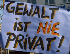 Transparent: Gewalt ist nie privat