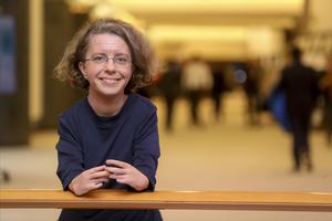 Katrin LANGENSIEPEN im Europaparlament in Brüssel