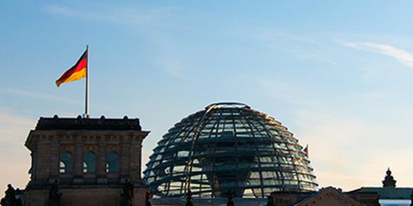 Foto zeigt Reichstagskuppel