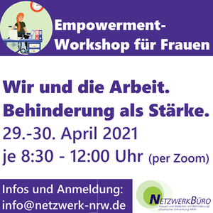 Text wie in Beschreibung 29.-30. April 2021 je 8:30 - 12:00 Uhr per Zoom