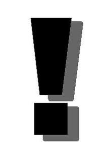 Symbol Ausrufezeichen