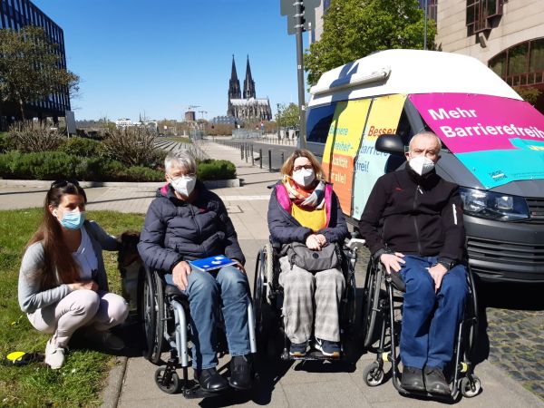 Rose Jokic, Sigrid Arnade, Ellen Kuhn und Horst Ladenberger