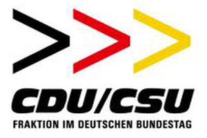 Grafik zeigt Logo der CDU/CSU-Fraktion