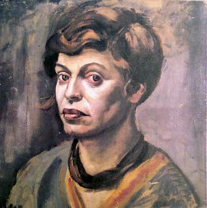 Selbstporträt von Elfriede Lohse-Wächtler
