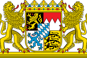 Wappen Bundesland   Freistaat Bayern