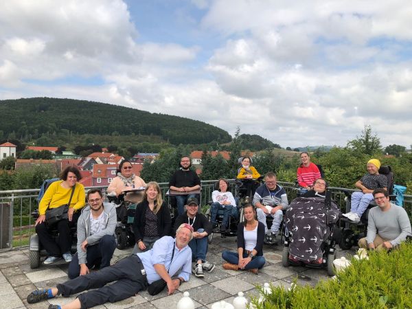 Gruppenbild von der 22. Peer Counseling Weiterbildung
