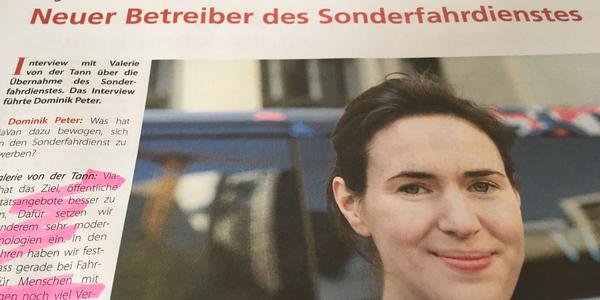 Foto zeigt Ausschnitt aus der BBZ vom September 2021