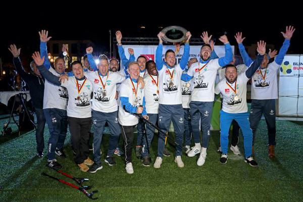 Gruppenfoto der Mannschaft von Anpfiff Hoffenheim