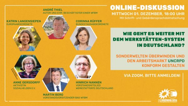 Plakat zur Veranstaltung am 1. Dezember 2021