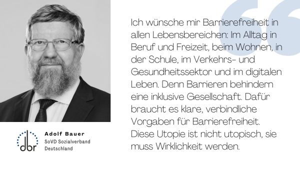 Statement von Adolf Bauer - Text im Artikel