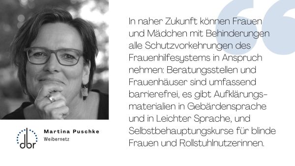 Statement von Martina Puschke - Text im Artikel