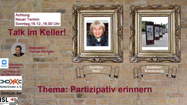Plakat: Partizipativ erinnern