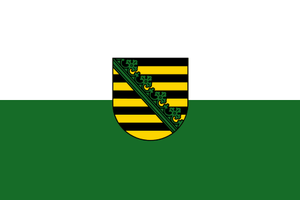 Flagge Bundesland Sachsen