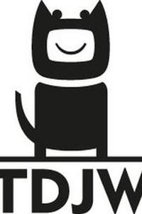 Logo des TDJW - schwarze Katze mit den Buchstaben TDJW darunter