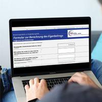 Bild von der Webseite zur Berechnungshilfe