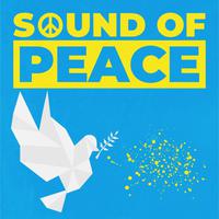 Grafik zeigt Sound of Peace mit Friedenstaube