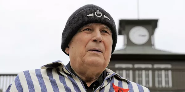 Foto zeigt Boris Romantschenko in Buchenwald