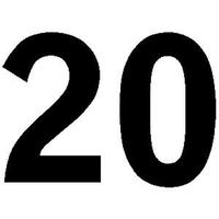 Zahl 20